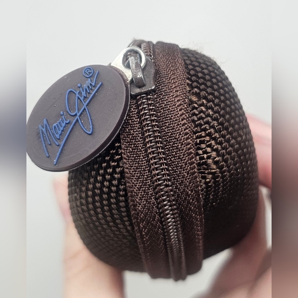 **$OLD**Maui Jim Hard Brown Sunglasses Glasses Zipper Clamshell Sport Clip - Picture 6 of 10